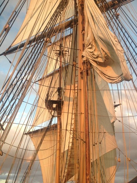 тапети Rope, sail