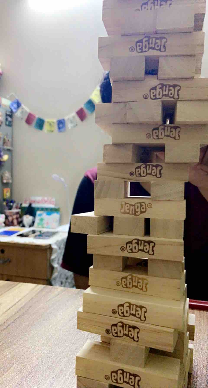 It’s jenga time