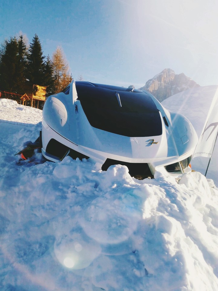 snow car