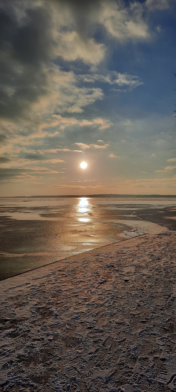 Icy walk