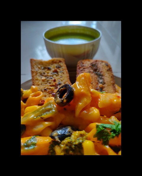 A filling lunch