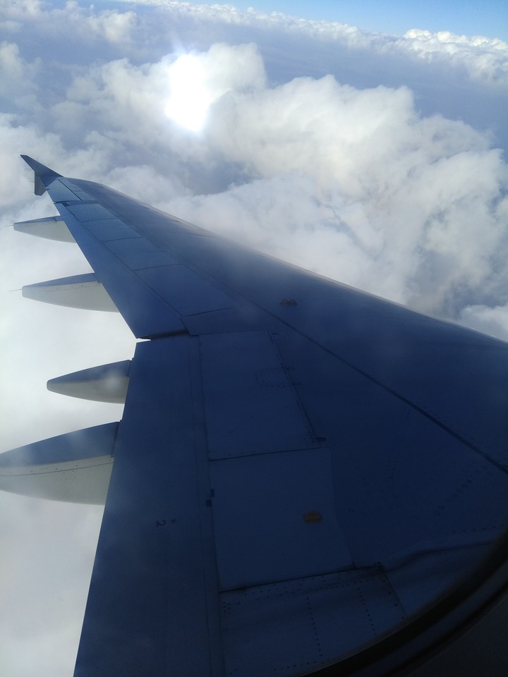clouds around Flight