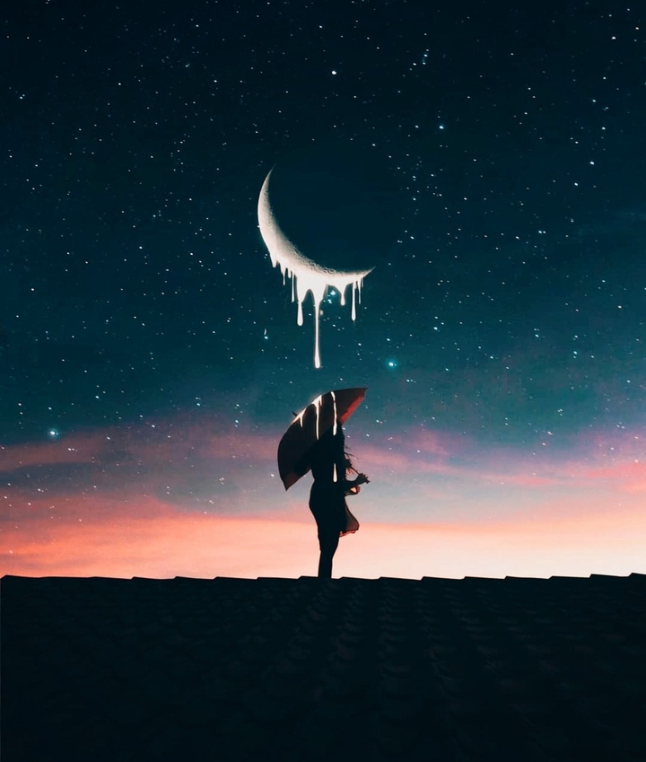Moon fall