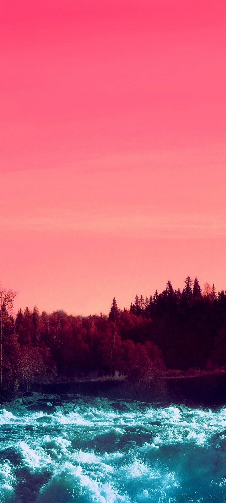 Pink sky