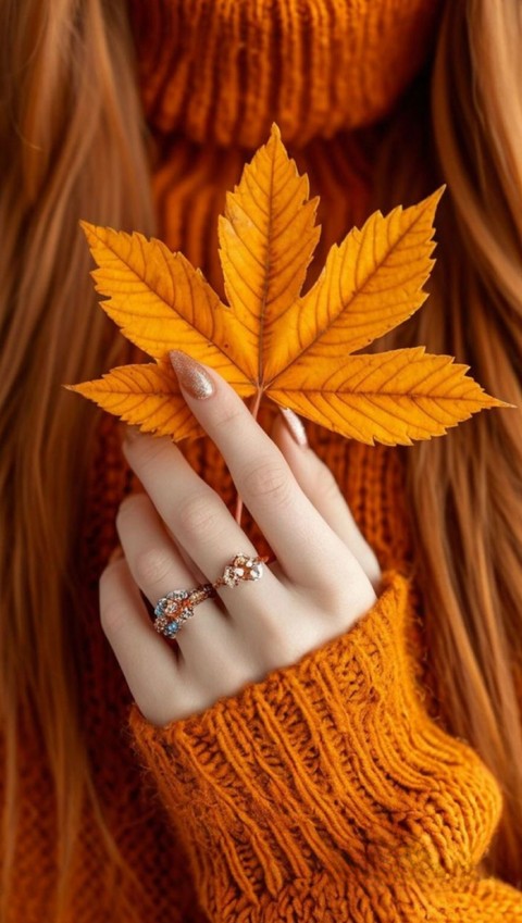 Finger, Orange, Nail