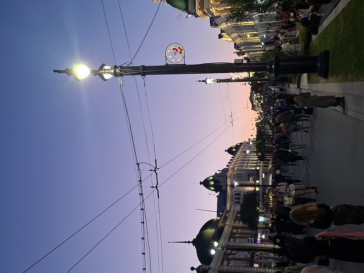 шпалери evening, Pole