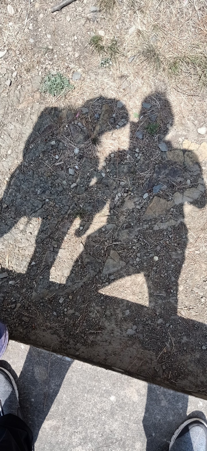 Shadow on the hills