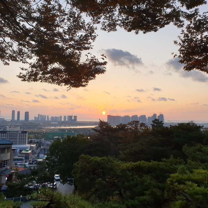 석양