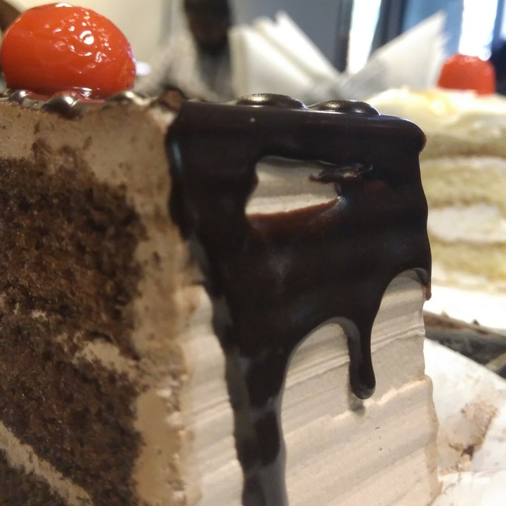 the cake...