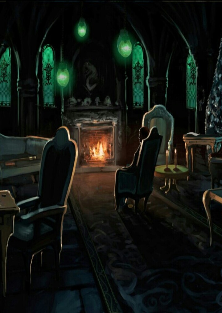Slytherin common room.