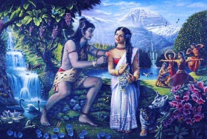 shiva Parvathi enteral lovers
