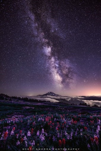 Beautiful scenery sky