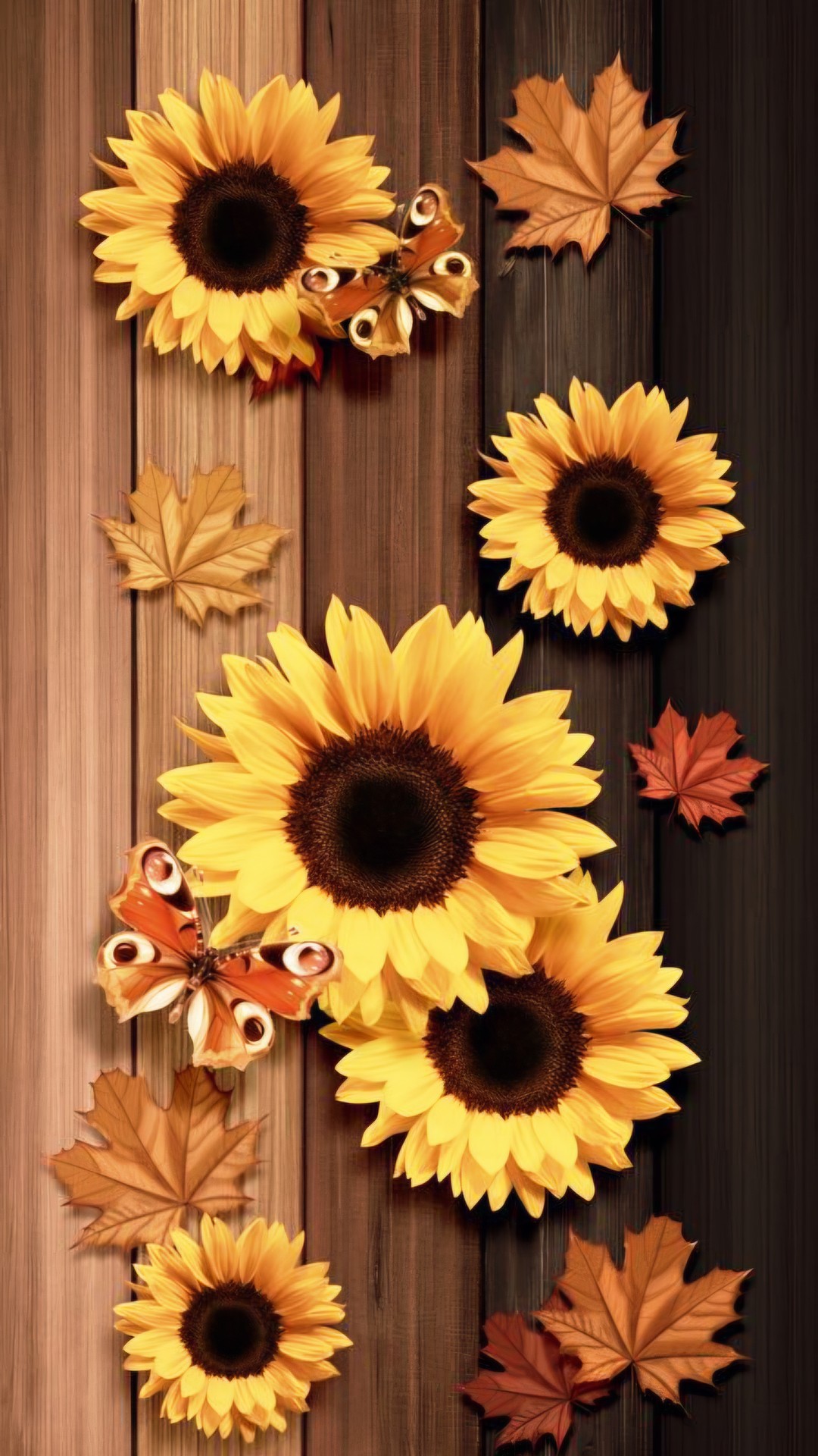 AUTUMN SUNFLOWERS
