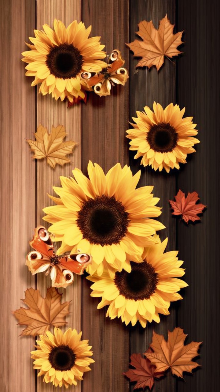 AUTUMN SUNFLOWERS