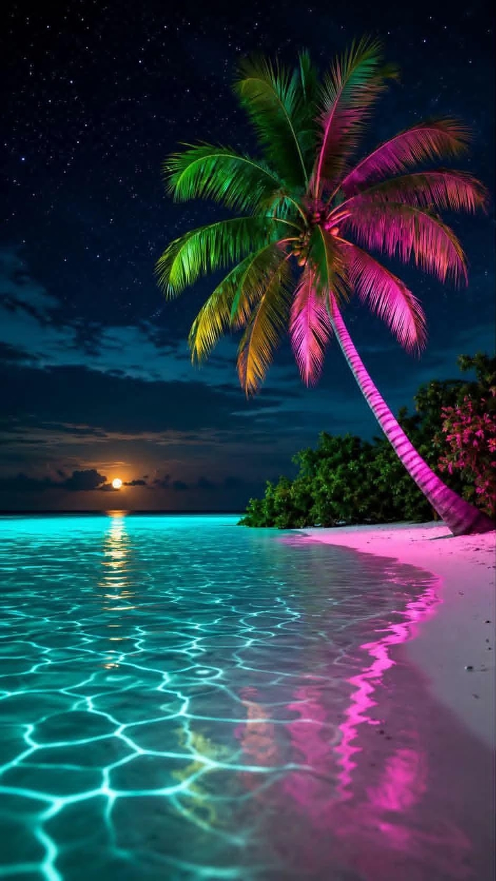tapety tropics, night
