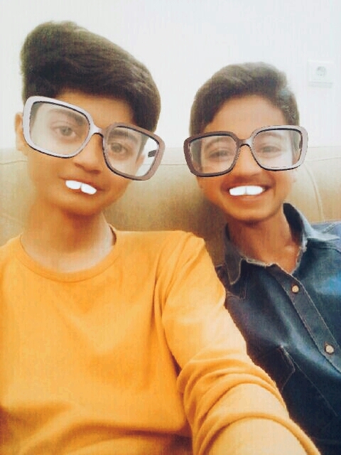 me and my cousin