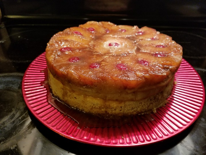Pineapple Upside-down Cheesecake