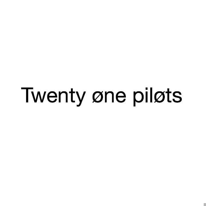 Twenty Øne Piløts white