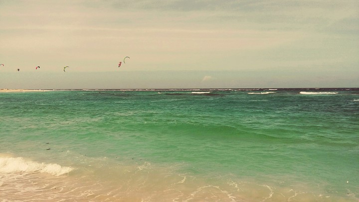 Kitesurfers