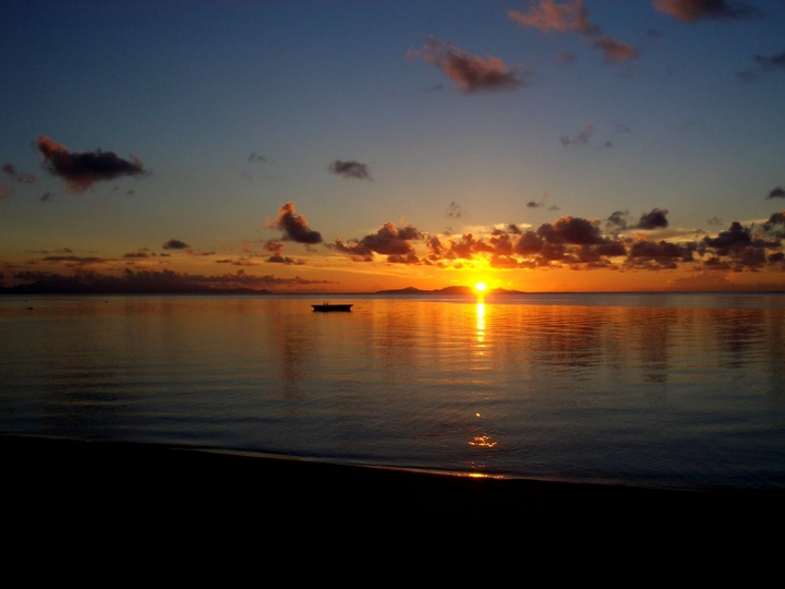 Huahini Sunset French Polynesia