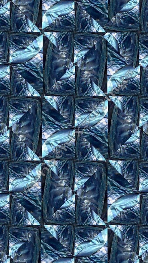 I made this kaleidoscope print from a soda can wall art