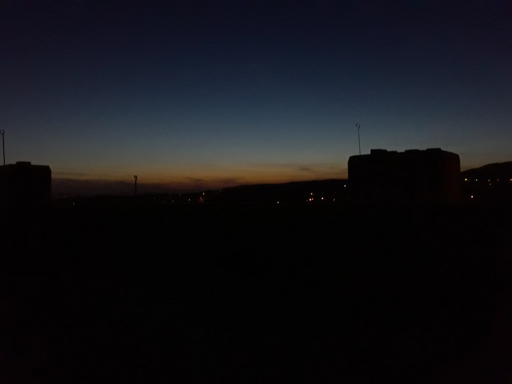 zagreb late sunset