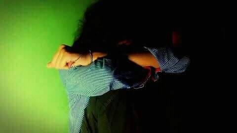 alone girl