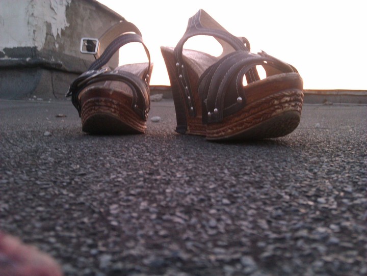 No shoes