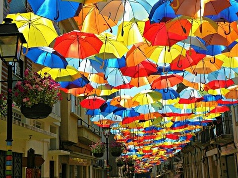 just umbrellas