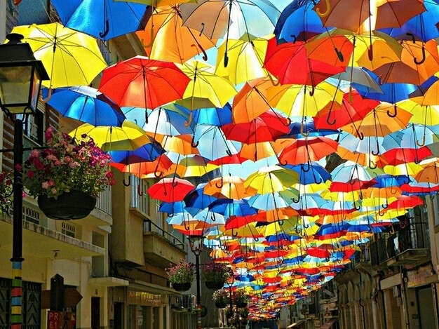 just umbrellas