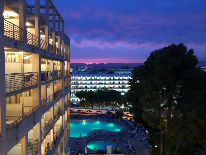 Purpul sky