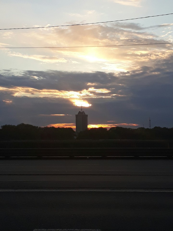 Sunset, evening