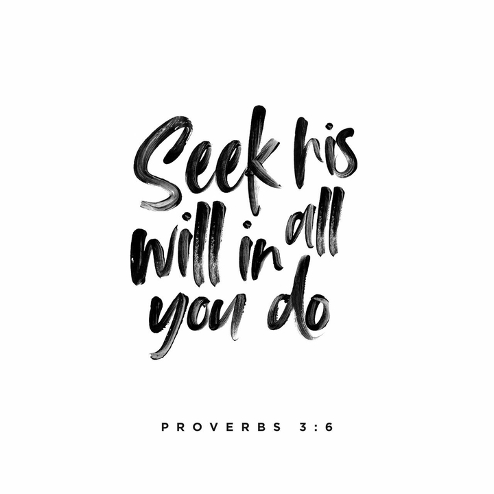 Proverbs 3:6