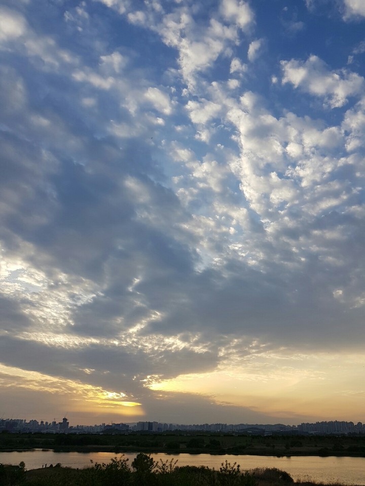 sunset...