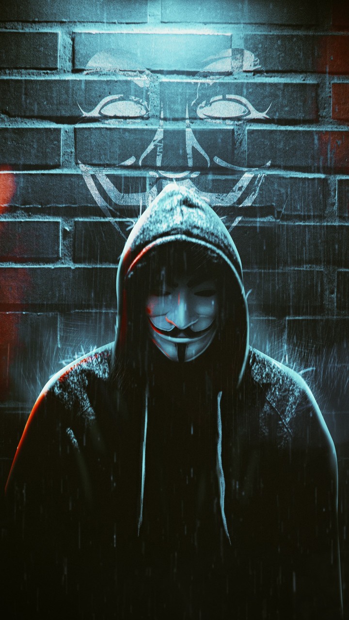 white mask