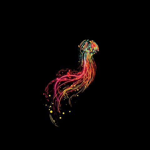 Abstract Jellyfish