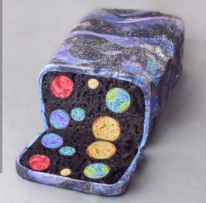 galaxy cake