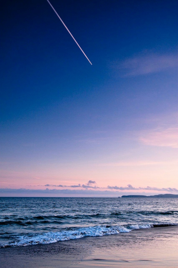 beach at evenings