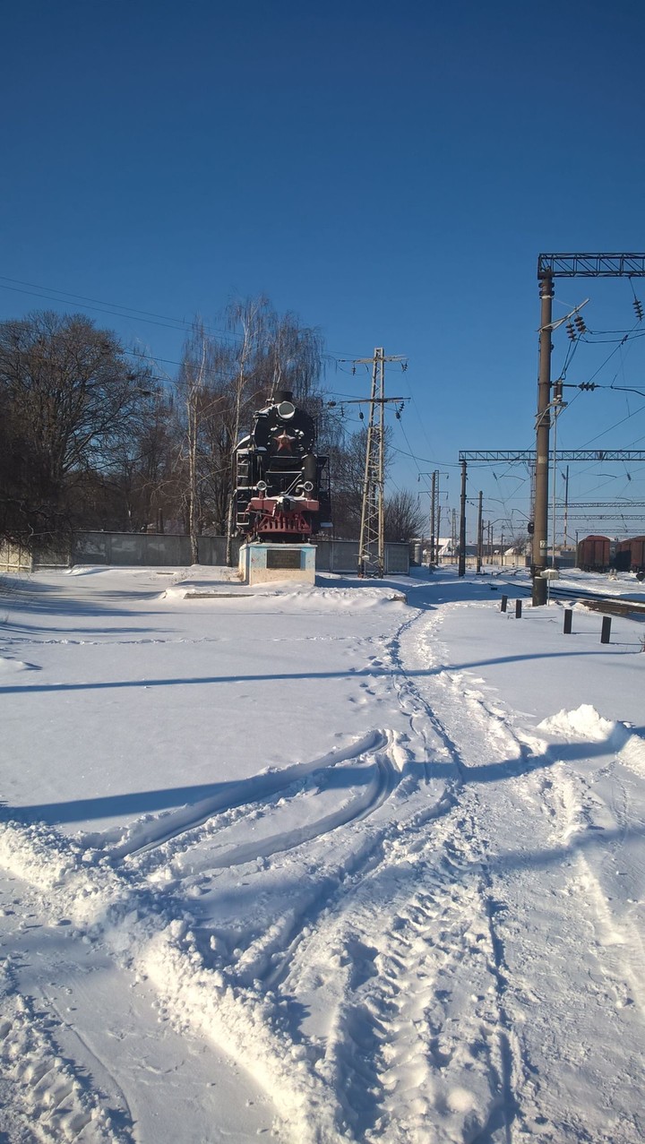 locomotive of the winter