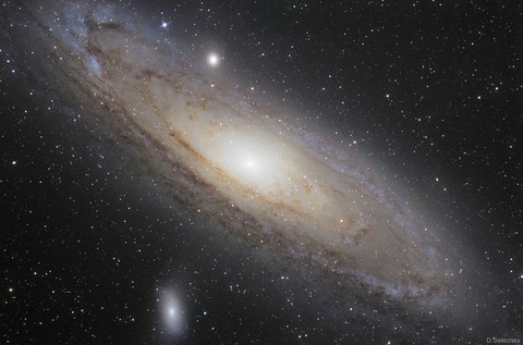 Галактика Андромеды. Galaxy Andromeda. Space.
