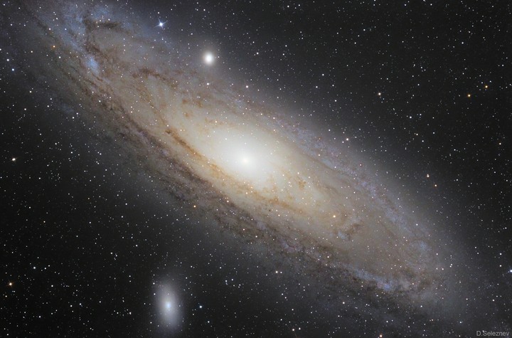 Галактика Андромеды. Galaxy Andromeda. Space.