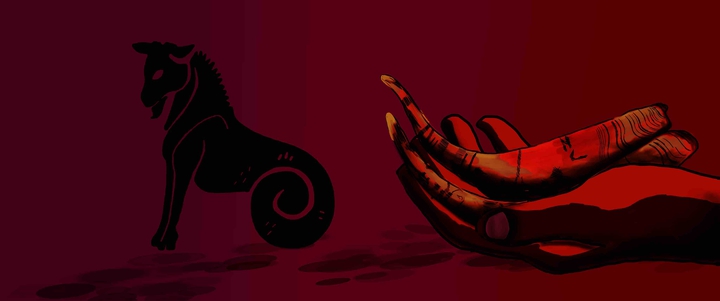 cut off Capricorn horns