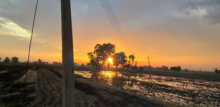sun set