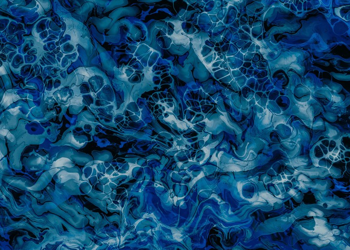 blue