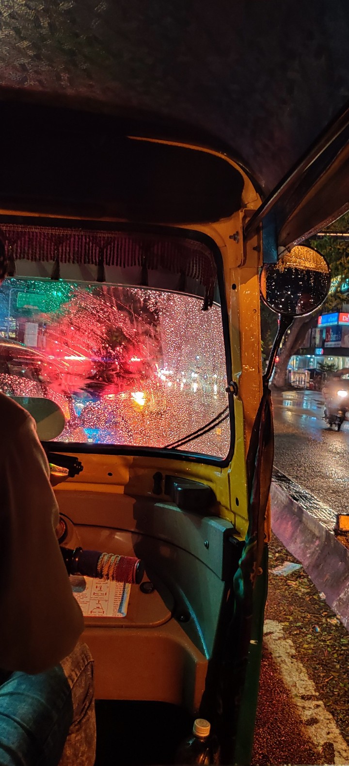 Autos and rain