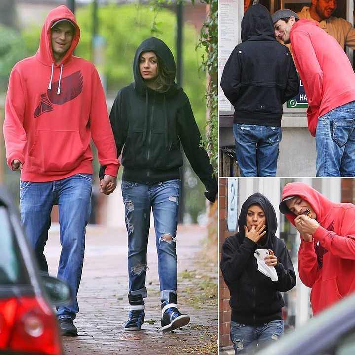 Ashton Kutcher & Mila Kunis Couple<3