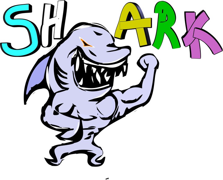 Cartoon shark