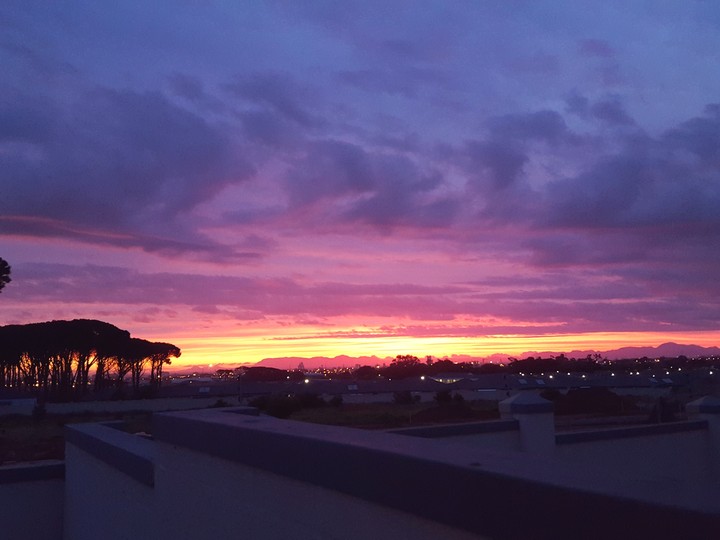 Burning skies