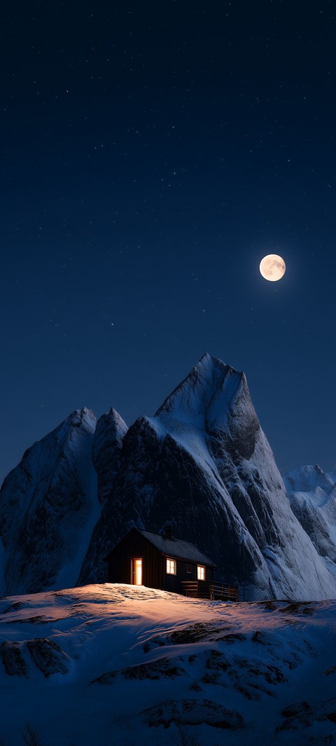 hình nền moonlight, freezing