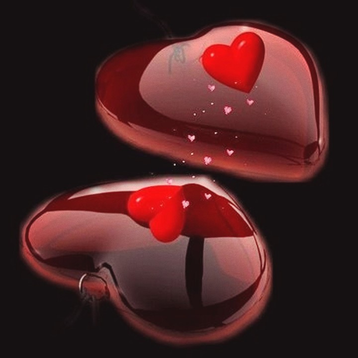 Two hearts together